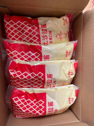 丘比沙拉酱原味整箱1kg *10蔬果沙拉汁1000g寿司料理烘焙蛋黄酱 - 图0