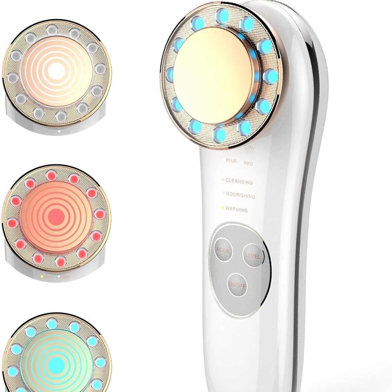 跨境洁面仪电动震动洁面刷温热导入仪毛孔清洁神器洗脸仪硅胶,淘宝优惠券,粉丝福利购,淘宝优惠卷