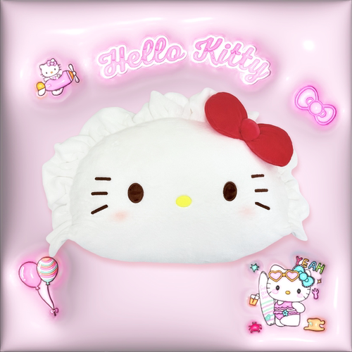 Hellokitty宿舍学生床头靠枕床上玩手机软包靠垫上下铺大靠背枕头 - 图3