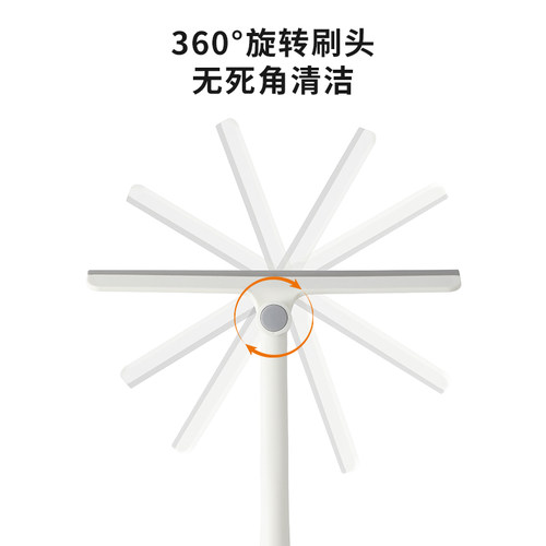 擦玻璃神器家用浴室刮刷地板卫生间刮水器洗窗户双面擦窗清洁工具 - 图2