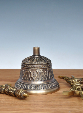 道家法器道家风水用品三清铃三叉铃道士铜铃道铃铜铃铛三清道铃
