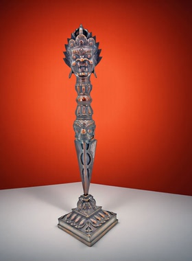 藏式密宗金刚杵法器摆件套装