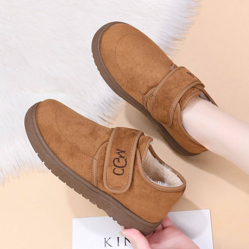 2025新款秋冬女鞋子厚底勃肯雪地靴女加绒毛毛乐福鞋外穿保暖棉鞋,淘宝优惠券,粉丝福利购,淘宝优惠卷