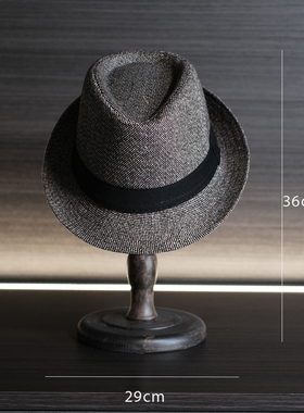 男士托盘套装摆件手拿公文包领带袖扣爵士帽架样板间衣帽间梳妆台