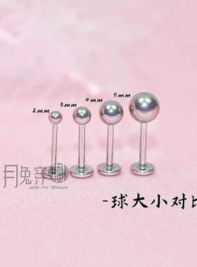 F136钛合金平底钉0.8mm线径