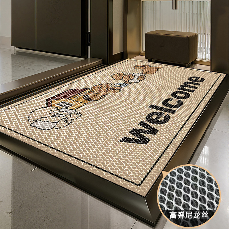别墅入户门地垫新款玄关大门口弹力防滑脚垫室外进门地毯门外垫子,淘宝优惠券,粉丝福利购,淘宝优惠卷
