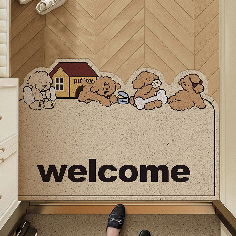 丝圈入户门地垫2026新款门口进门防滑脚垫玄关耐脏门垫地毯可裁剪,淘宝优惠券,粉丝福利购,淘宝优惠卷