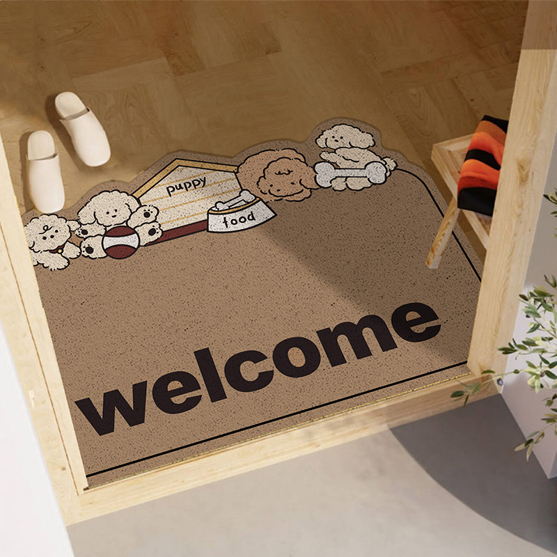 丝圈入户门地垫2026新款门口进门防滑脚垫玄关耐脏门垫地毯可裁剪,淘宝优惠券,粉丝福利购,淘宝优惠卷