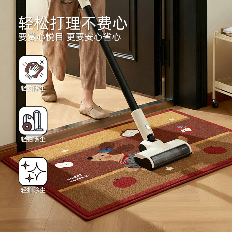 入户门地垫2026新款卡通高级感圈绒耐脏玄关地毯专用防滑除尘脚垫,淘宝优惠券,粉丝福利购,淘宝优惠卷