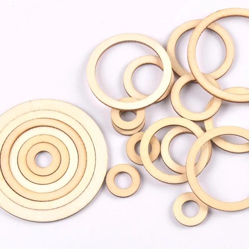 大圆圈圆环镂空圆形木片手工diy十字绣边框幼儿园环创装饰材料 - 图2