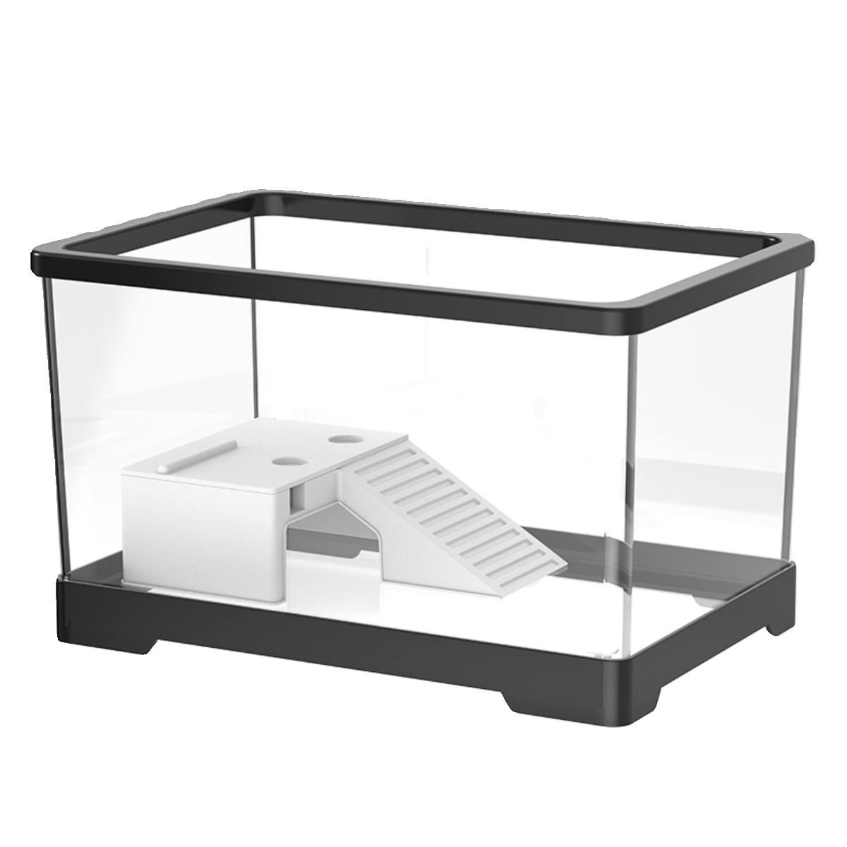 乌龟缸养乌龟专用生态缸大小型巴西龟水陆家用水循环乌龟箱带晒台-图3