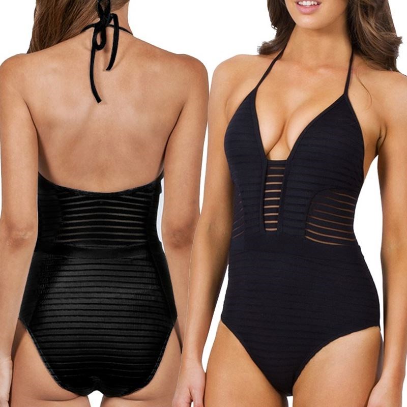 One Piece Swimsuit Plus Size Swimwear Women 2018 swimsuits 3