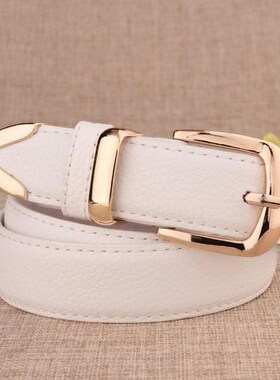 female retro belts women casual belt ladies pin buckle belt