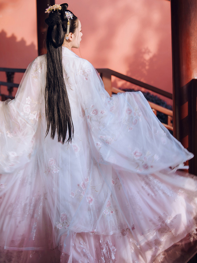 烟雨台正品原创中国风夏季仙气汉服 安炎汉服