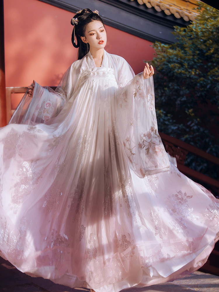 烟雨台正品原创中国风夏季仙气汉服 安炎汉服