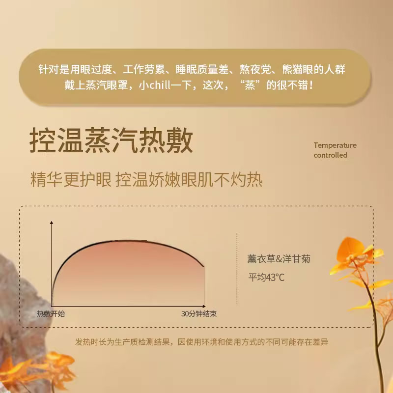 蒸汽眼罩舒缓眼疲劳热敷解睡觉遮光男女学生睡眠发热护眼贴30片,淘宝优惠券,粉丝福利购,淘宝优惠卷