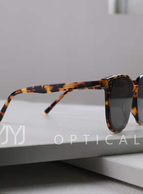 gm椭圆形高级感墨镜男女通用