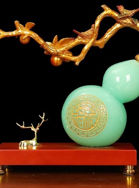 简吟树脂招财中式客厅办公室