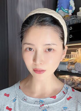 王灿同款白色pu皮质发箍高级感2026新款菱格百搭宽边头箍发捆头饰