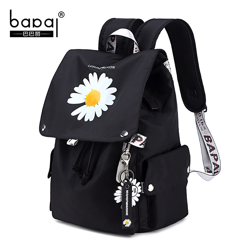 初中生女韩版原宿ulzzang双肩包 巴巴丽双肩背包