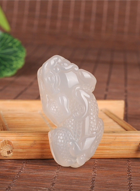 玉石巴西冰种貔貅男女款挂件吊坠