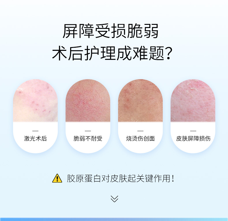菲尔思光子微整术后创面护理果酸换肤重组胶原蛋白敷料非面膜