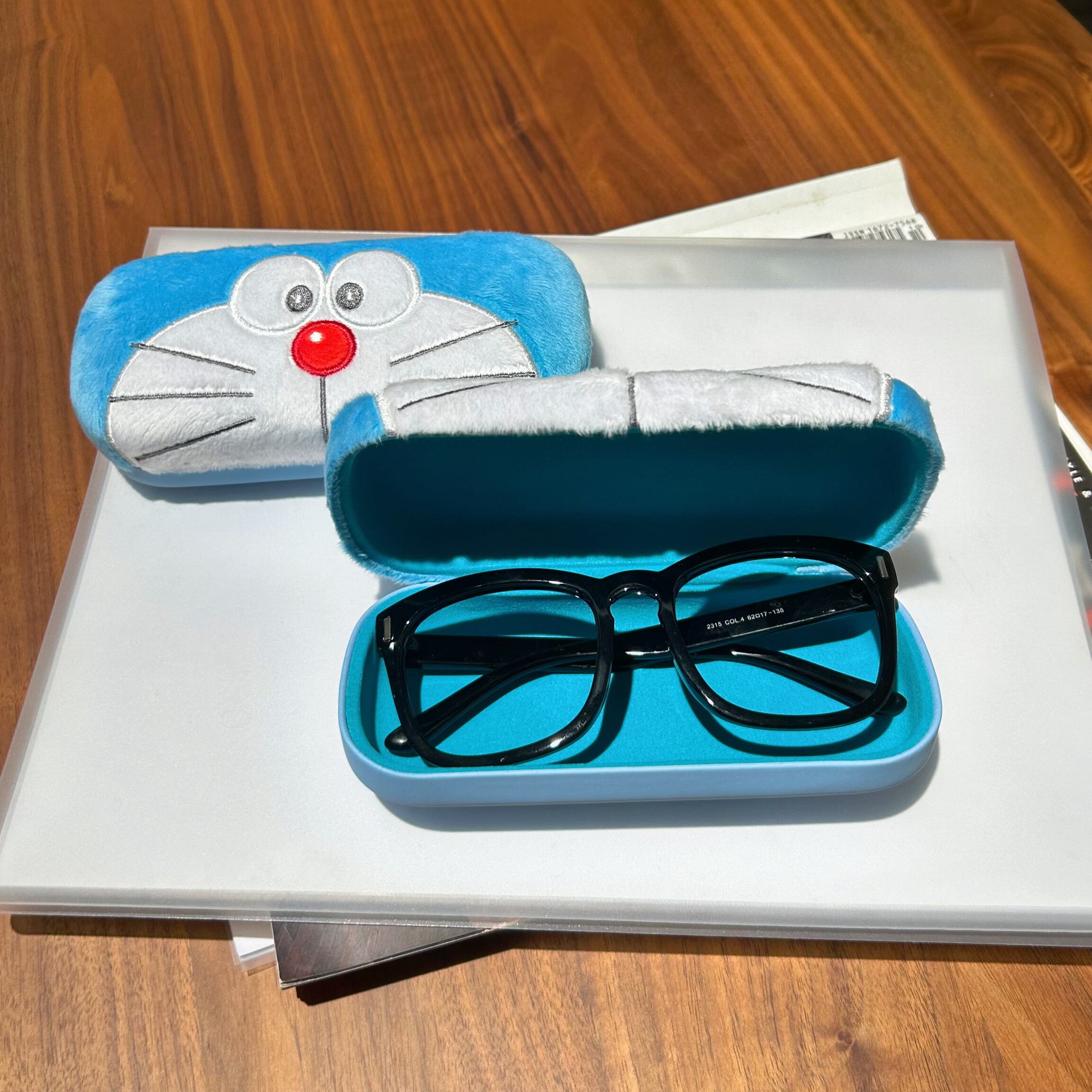 新品叮当收纳盒哆拉A梦眼镜盒高品质生日礼物防压高颜值眼镜盒,淘宝优惠券,粉丝福利购,淘宝优惠卷