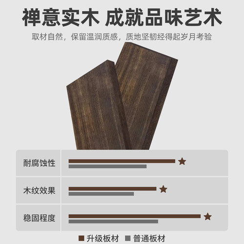 实木茶杯收纳架家用格子墙上置物架茶室茶具茶壶杯架简易展示架 - 图3