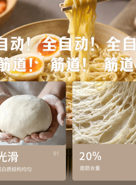 九阳全自动家用小型面条机新款