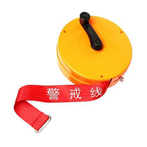 Construction warning line thickened power traffic safety warning belt construction alert with box mounted police cordon separation belt (