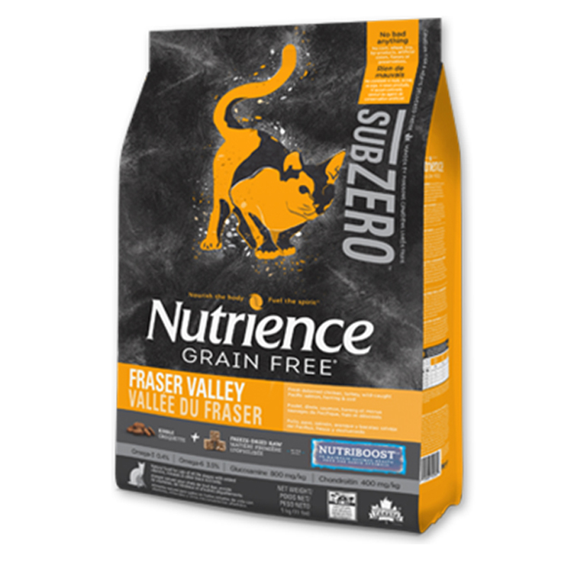 哈根纽翠斯猫粮进口黑钻红肉鸡肉Nutrience成幼猫粮5/11磅试吃装-图3