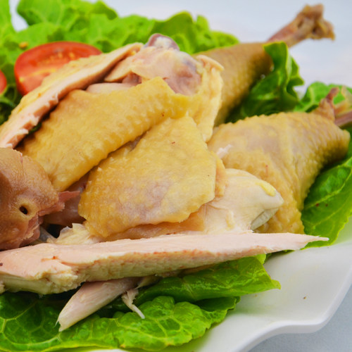 开封寺门特产马豫兴桶子鸡半只下酒菜卤肉熟食现做盐焗鸡正宗包邮 - 图0