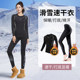 Quick-drying women's ski thermal underwear winter base layer