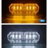 Solar LED anti-rear collision light flash