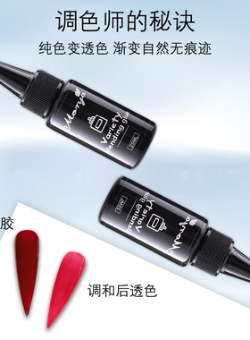 透明调和胶美甲胶稀释剂
