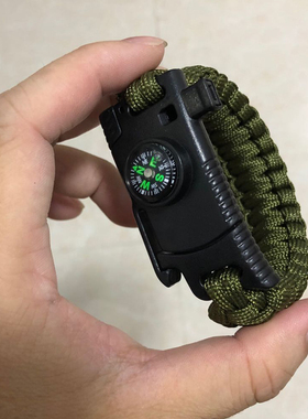 伞绳编织防身户外装备手环