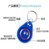 Copyable and erasable cuid card buckle ic card firewall