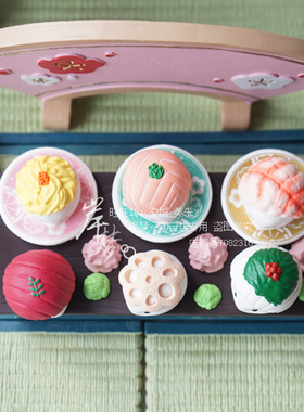 日本正版可爱微缩日式小仓鼠寿司