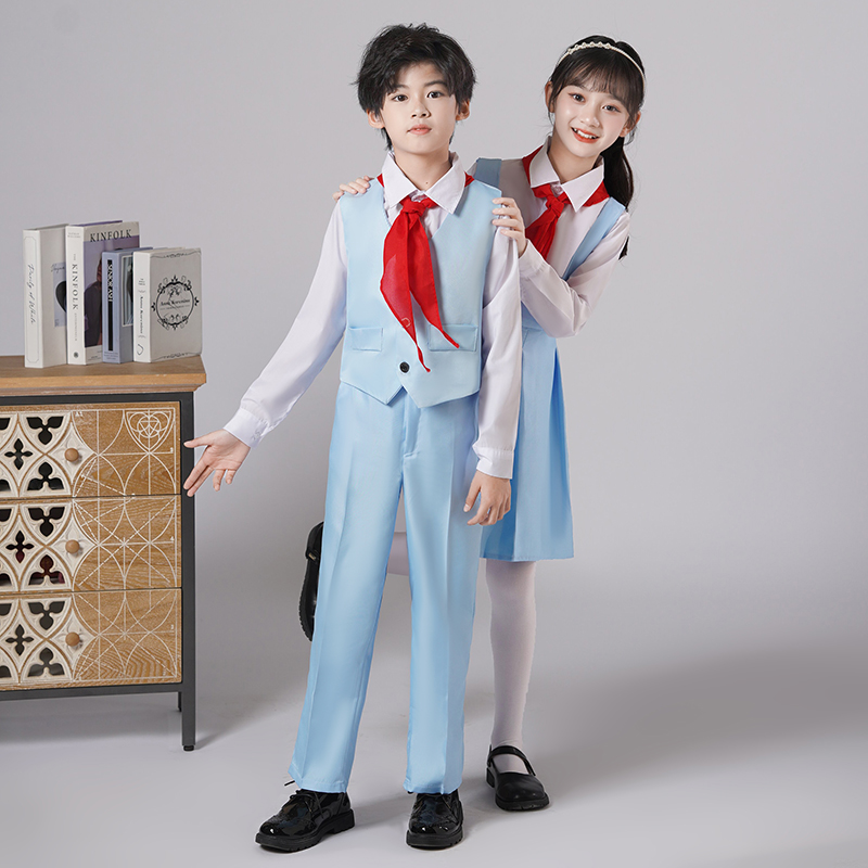 六一冯琳同款合唱服中小学生朗诵演出服儿童运动会幼儿园校服套装