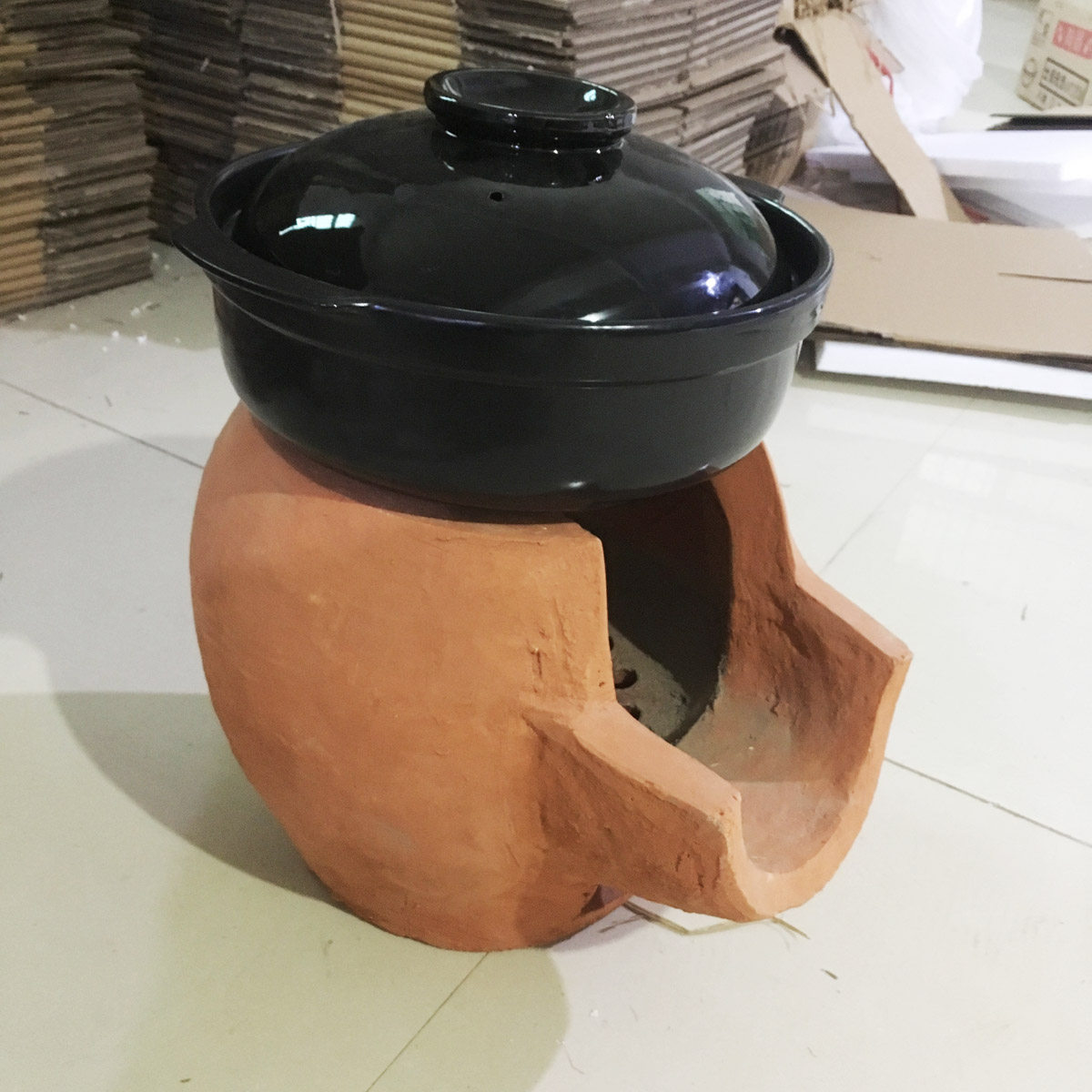 土灶炭炉手工柴火泥炉土菜馆饭店炖肉煨菜土炉子火锅土菜馆商用灶