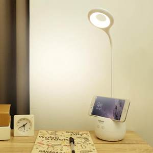 泰格信772护眼台灯软管暖光创意阅读书桌学生便携充电式宿舍学习