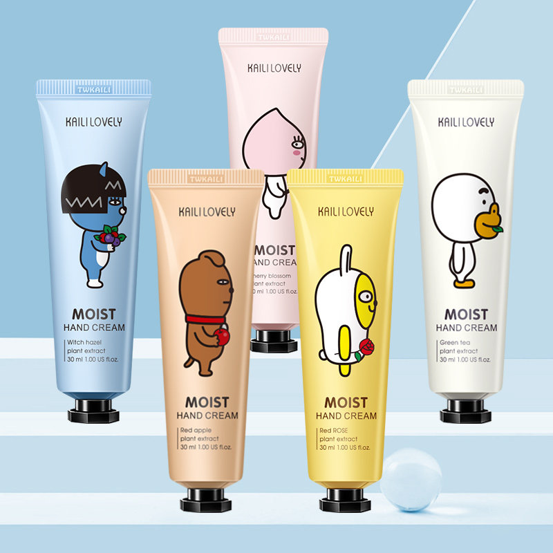 eef护手霜套装5支清爽滋润保湿 eef化妆品护手霜