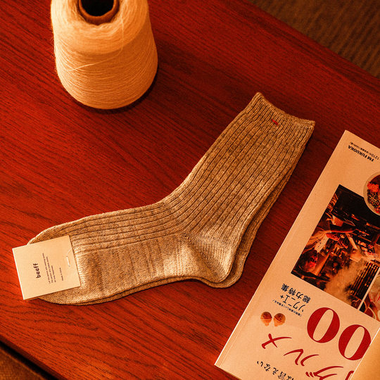 Warm wool socks classic thick needle style thickened