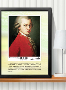 钢琴教室琴行培训装饰画音乐挂画
