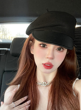 八角帽出游休闲女春夏秋