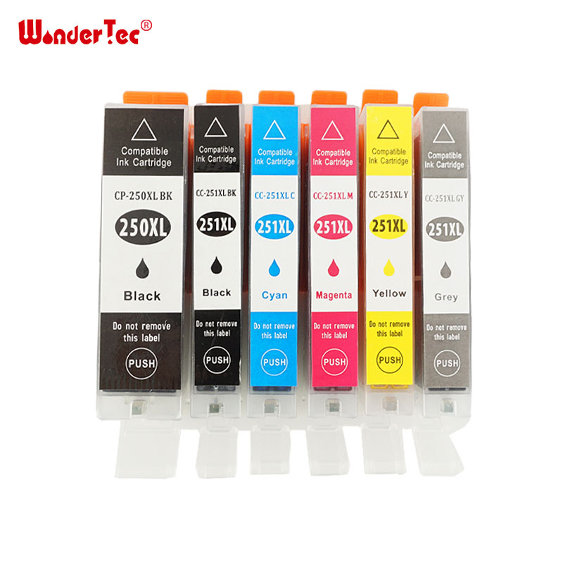 Wondertect适用佳能MX922 MG6320墨水MG7120佳能250 251墨盒MG5420 MX722 ip7220 8720 IX6820 IX6720打印机-图0