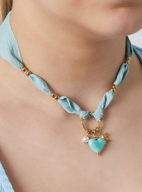 英国george melis欧美ins风清新甜美项链手链星星花朵爱心手链女