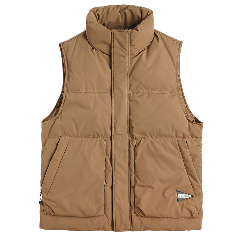 保暖背心羽绒服男士羽绒马甲2025冬季新款立领加厚外穿坎肩马夹潮,淘宝优惠券,粉丝福利购,淘宝优惠卷