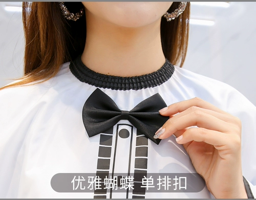 Парикмахерский фартук для стрижки волос, высококлассная накидка, популярно в интернете, делается под заказ, с печатью вашего логотипа