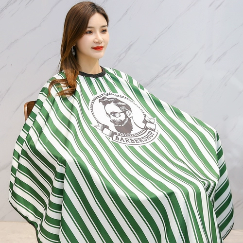 Парикмахерский фартук для стрижки волос, высококлассная накидка, популярно в интернете, делается под заказ, с печатью вашего логотипа